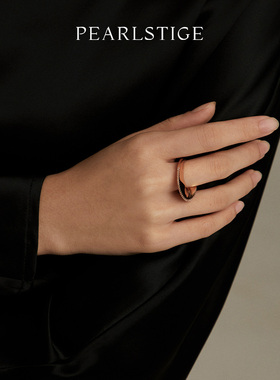 SR莫比乌斯系列裙摆双指戒指