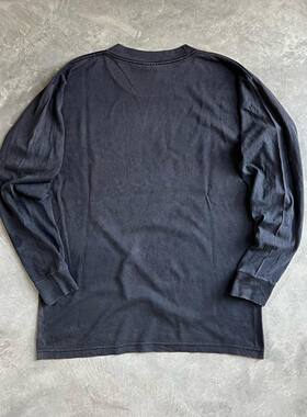 罕见水洗重磅破坏tee！篮板王大虫罗德曼高街Vintage长袖T恤