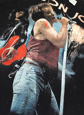 Bon Jovi 邦乔飞摇滚乐队These Days Tour巡回演唱会主题长袖T恤