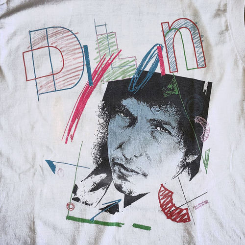 Bob Dylan迪伦Tom Petty Tour Band Rock Vintage背心简约砍袖T恤 - 图1