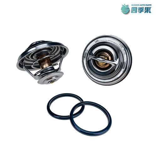 适用解放J6P配件原厂节温器胶圈83度JH6发动机调温器1306010-81DF - 图1