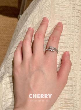 本命年超闪蛇灵戒指女轻奢