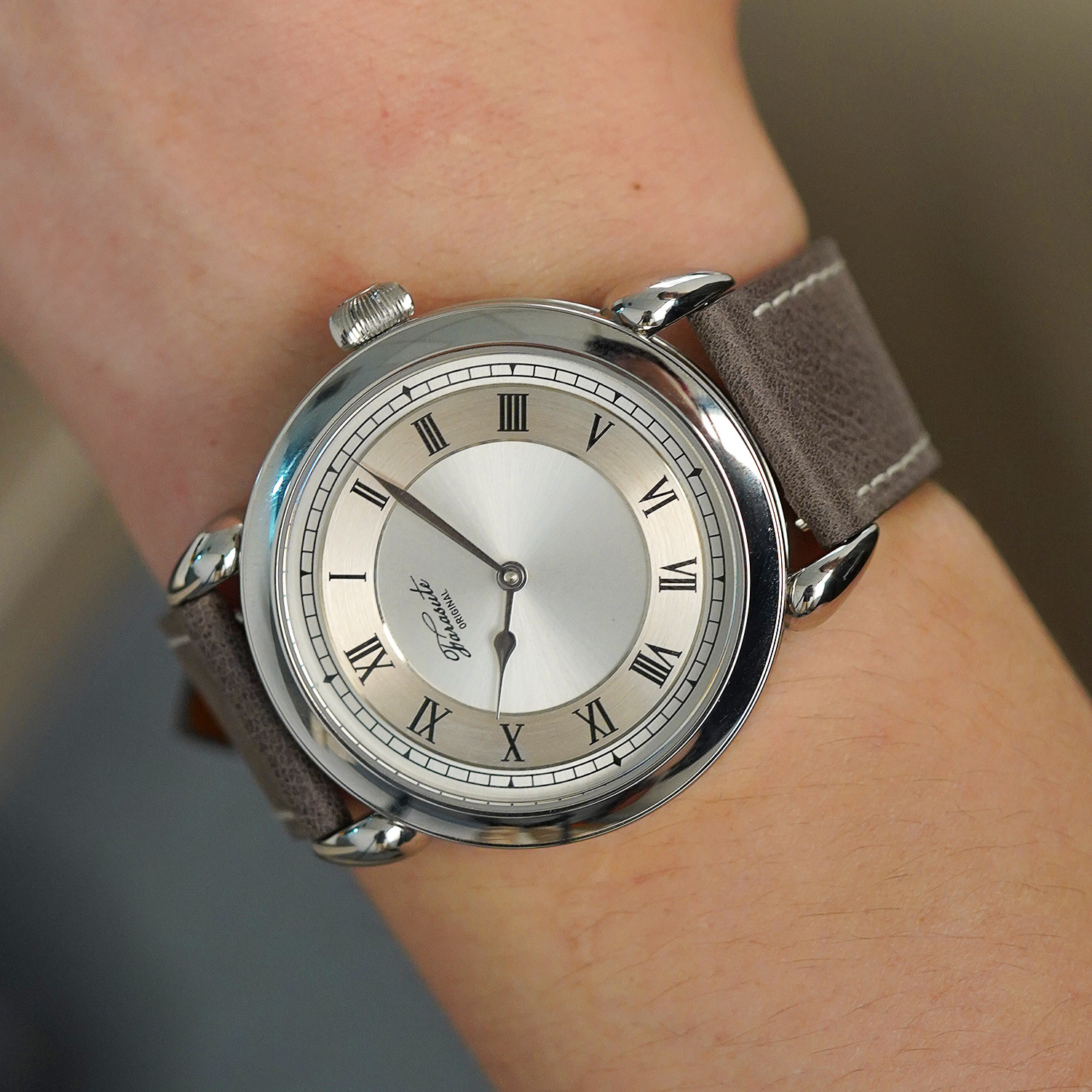 法拉苏蒂新复古座钟美学男女士自动机械表透视底盖珍珠陀机芯腕表,淘宝优惠券,粉丝福利购,淘宝优惠卷