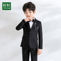 Cedar children suits suit boy flower boy wedding gown handsome boy host acting out a little west suit autumn