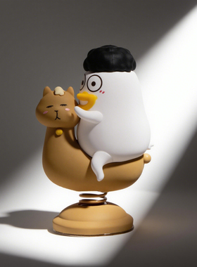 【小刘鸭摇摇乐】可爱治愈车载件