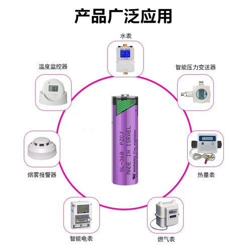 塔迪兰TL-5903/SL-360锂电池3.6V适用西门子6ES7971-0BA00 S7-400 - 图1