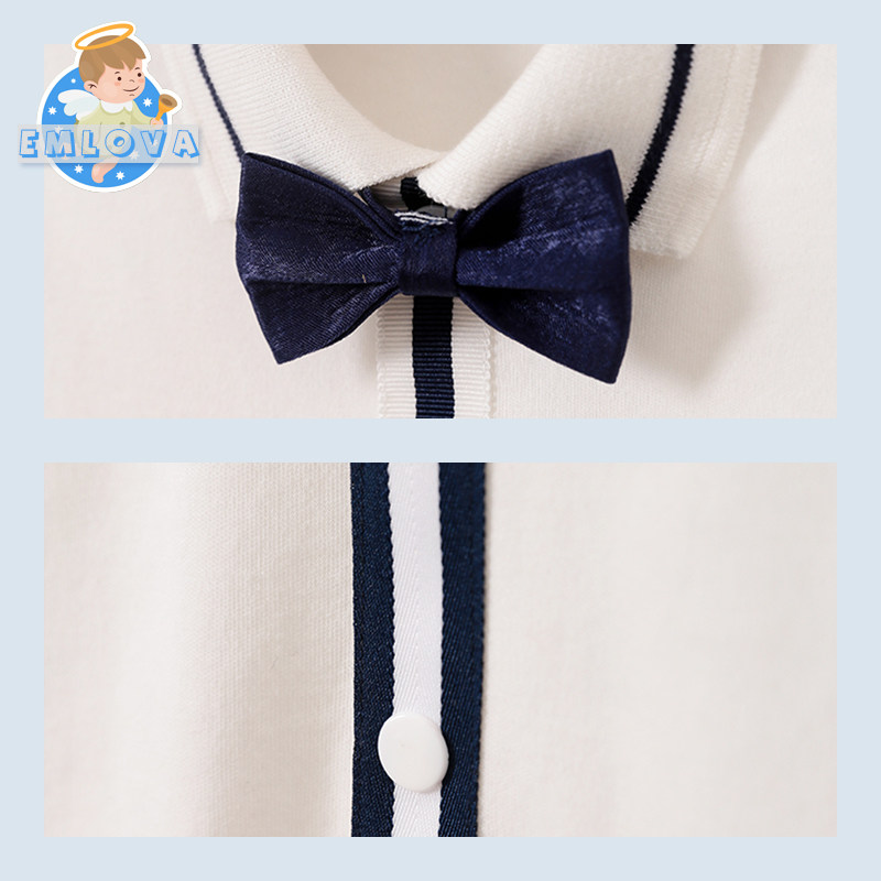 百天婴儿外出服百岁宴周岁男孩礼服 emlova连身衣/爬服/哈衣