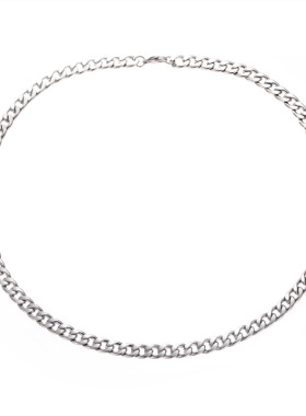 Mens necklace Man Male专供不锈钢男士古巴项链欧美配饰钛钢项链