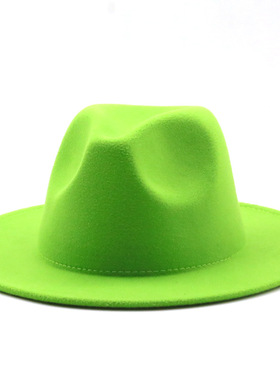 礼帽拍照道具men women hat cowboy party hip pop jazz sun hat