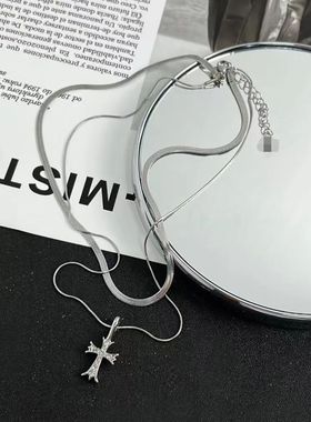 儿童项链潮男女童时尚穿搭配饰帅气男孩嘻哈街舞走秀超酷百搭脖链