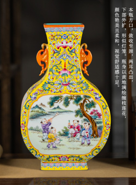 中式陶瓷景德镇客厅卧室开窗