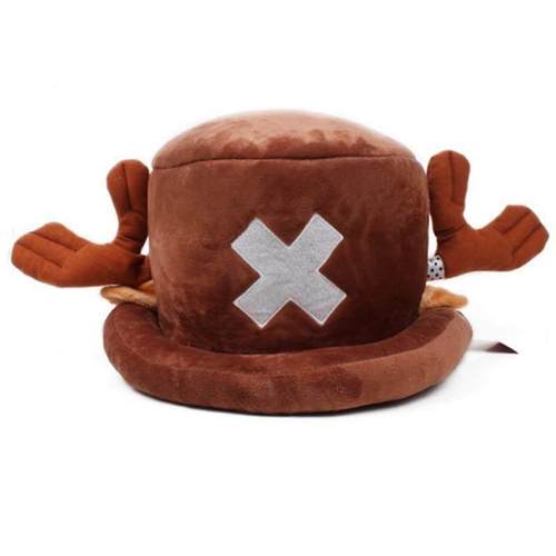 Tony Chopper plush cotton hat 海贼王托尼乔巴毛绒帽子 - 图1