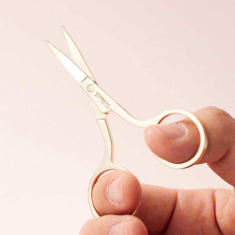 MINISO名创优品眉毛美容剪尖头小剪刀修剪器鼻毛修眉男女生不锈钢,淘宝优惠券,粉丝福利购,淘宝优惠卷