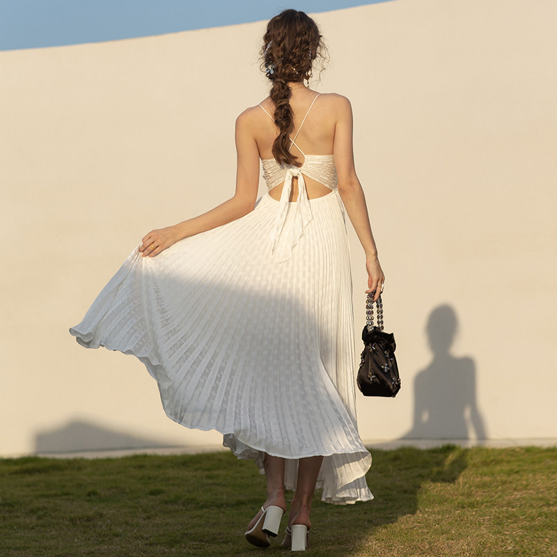 法式订婚轻平时可穿聚会轻奢裙婚纱 fantasmeet礼服/晚装