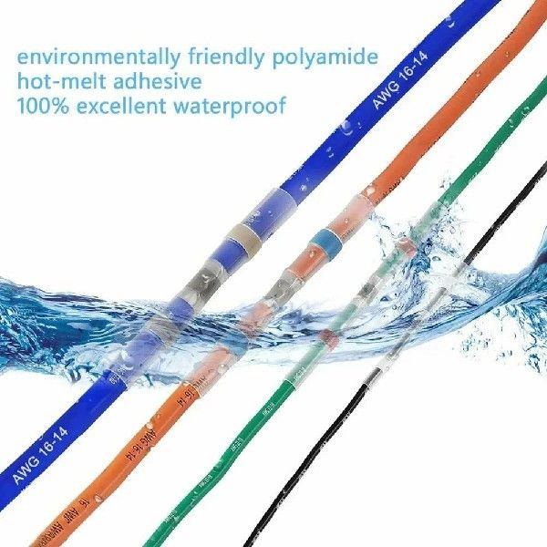100pcs/pack Solder Sealed Wire Connectors Heat Shrink - 图2