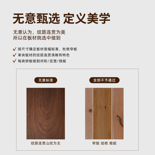 无意实木书架置物架定制黑胡桃木组合格子柜落地靠墙展示柜收纳架 - 图1