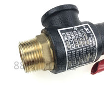 Spring-type wire buckle safety valve A27W-10T 16T air storage tank cast iron safety valve DN2025
