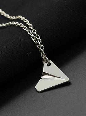European jewelry necklaces, paper airplane necklaces