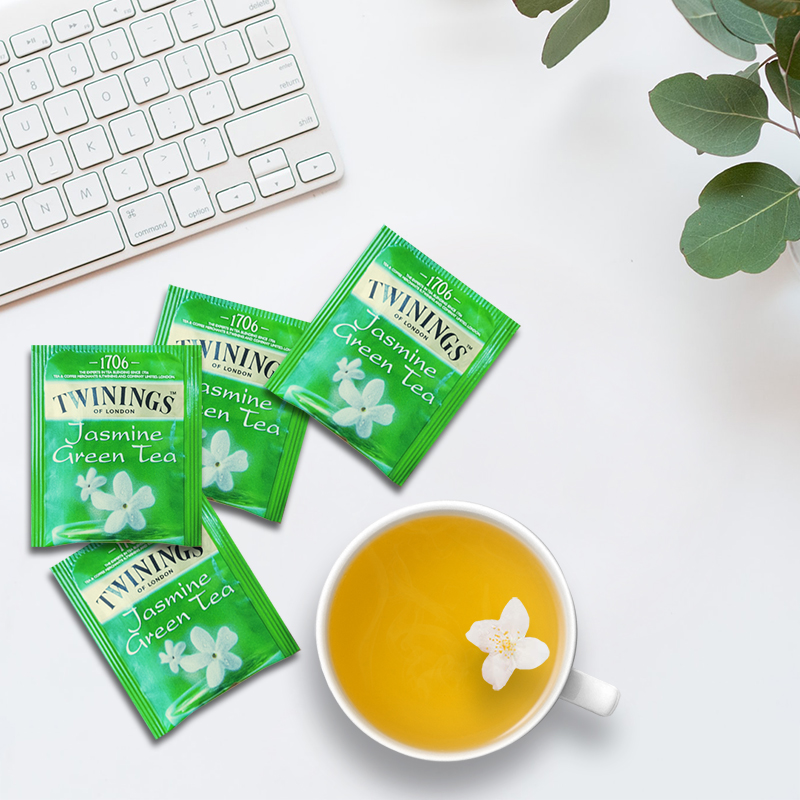 TWININGS英国川宁100片茶包伯爵早餐锡兰红茶茉莉绿茶多款味可选
