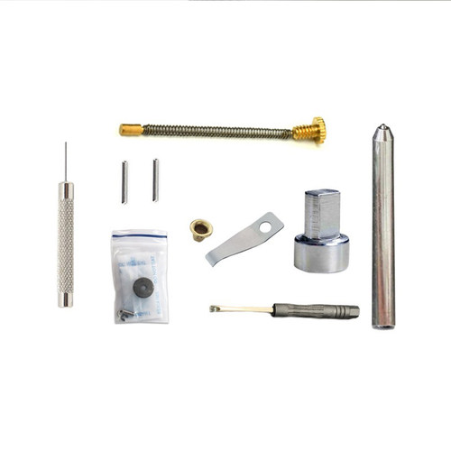 ZP打火机弹簧片燧火轮冲子铆钉顶簧铰链针拆机剪棉芯工具配件包 - 图3