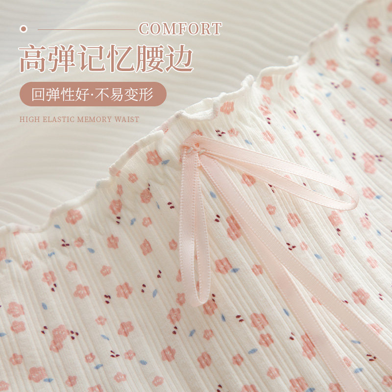 女士纯棉100%全棉裆抗菌2022内裤 tsutsu女三角裤