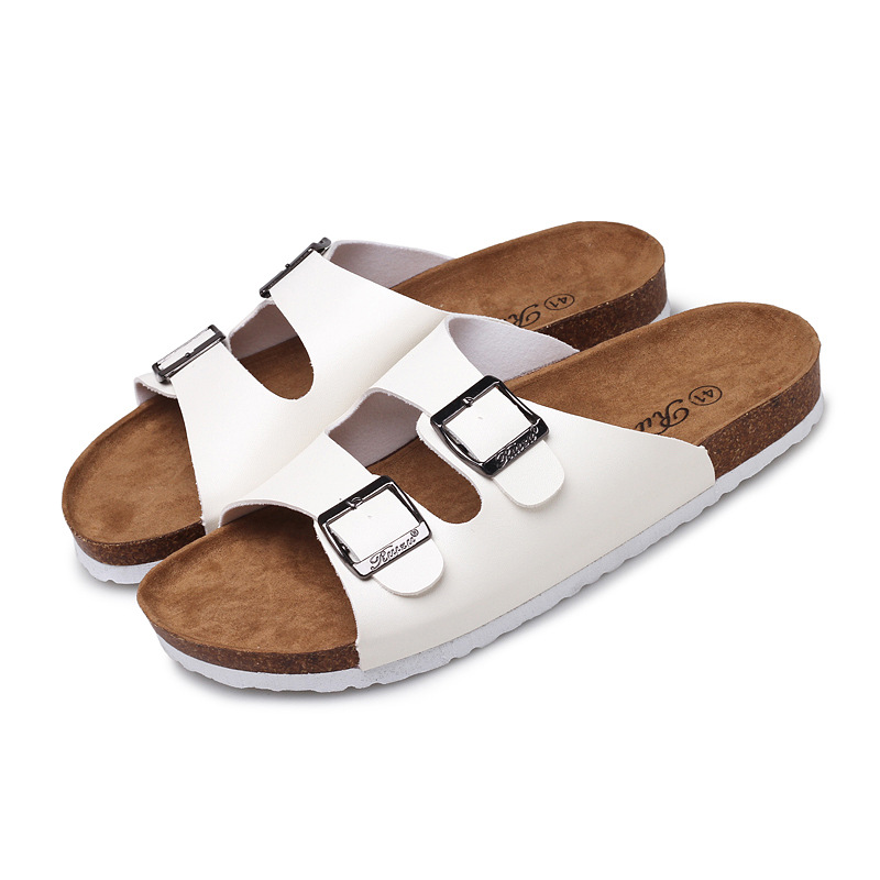 Lovers Casual Sandals Man Women Cork Slippers Summer男女拖鞋 - 图2