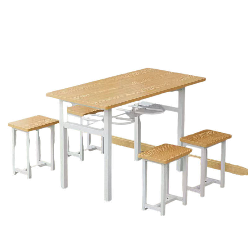 学校工厂员工餐厅饭堂快餐桌椅不锈钢挂凳食堂餐桌椅4人6人8人,淘宝优惠券,粉丝福利购,淘宝优惠卷