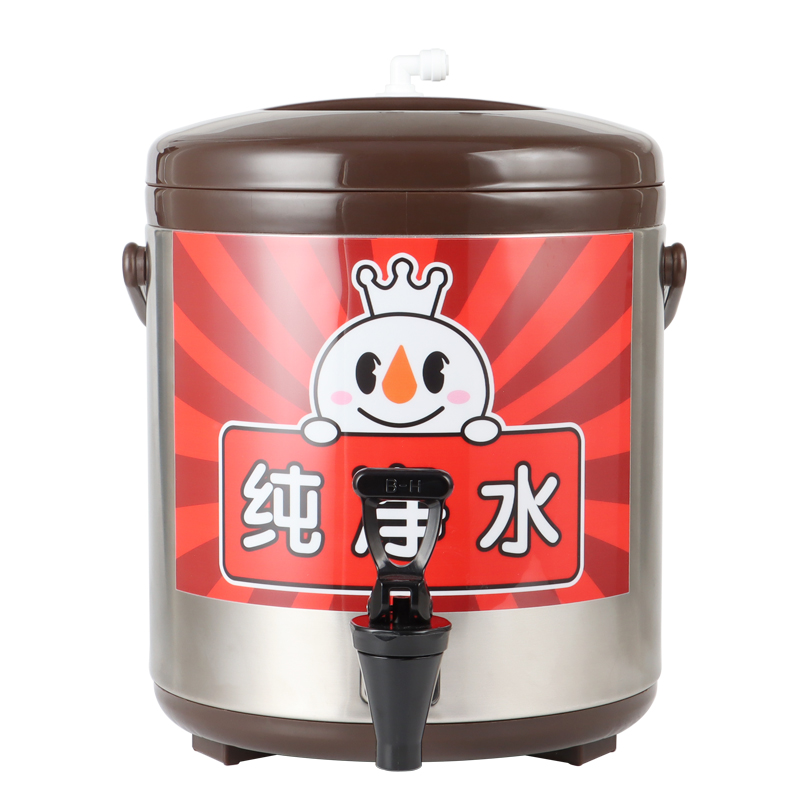 台湾狮王二代新款全自动进水保温桶补纯净水奶茶桶蜜雪奶茶店专用