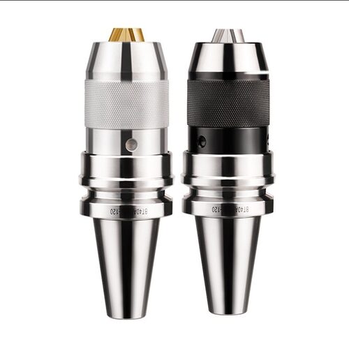 BT40一体式钻夹头自锁自紧直柄r8柄莫氏锥柄铣床BT30-APU数控刀柄 - 图3
