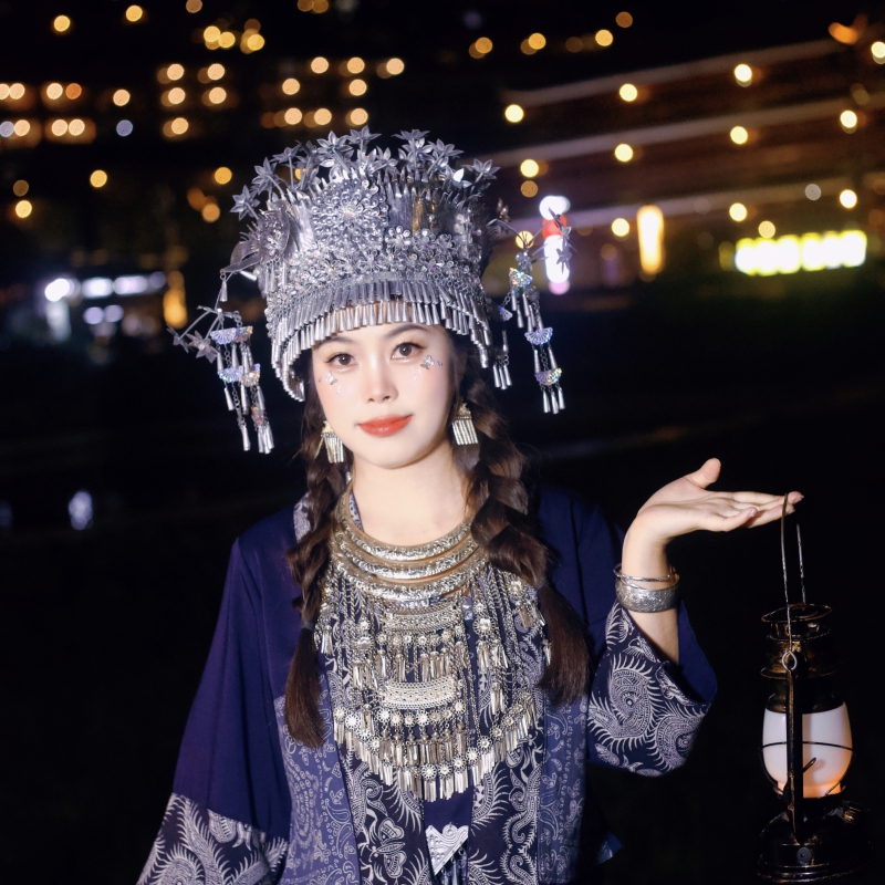贵州旅游纯玩三日游贵阳黄果树瀑布西江千户苗寨小七孔3天2晚跟团-图0