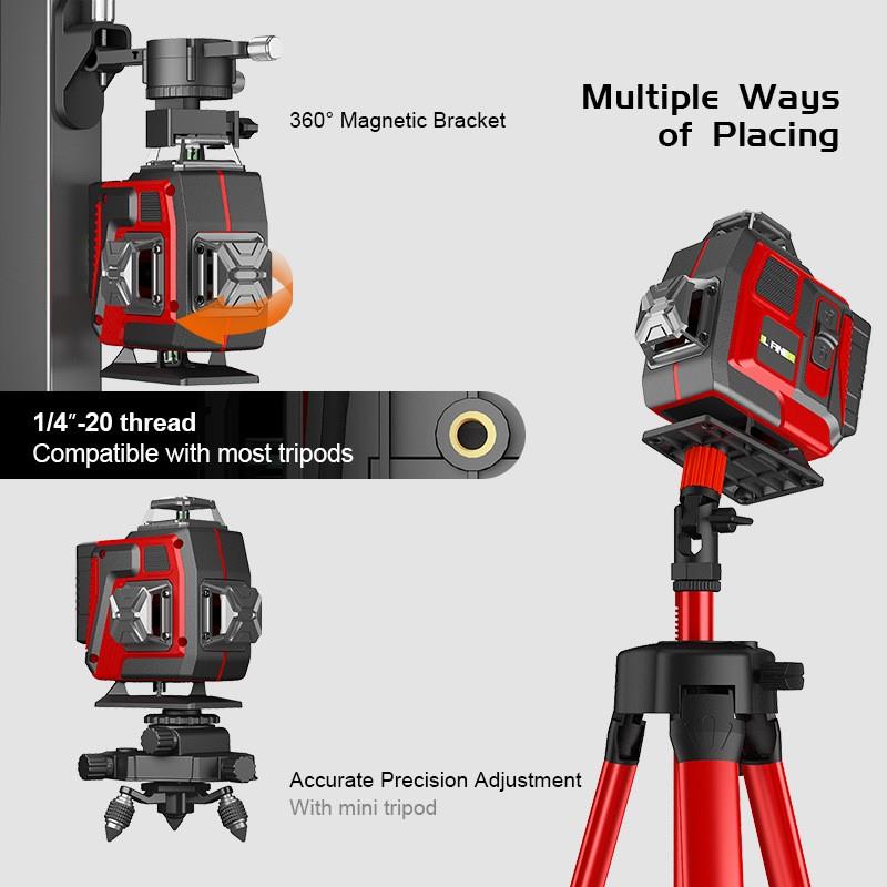 激光水平仪16线4D，3D12线，套装箱laserlevel欧美外贸-图2