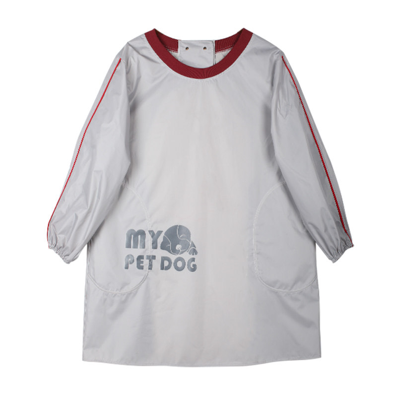 围裙长袖罩衣防水防油厨房家用洗车水产上班干活反穿衣洋气工作服,淘宝优惠券,粉丝福利购,淘宝优惠卷