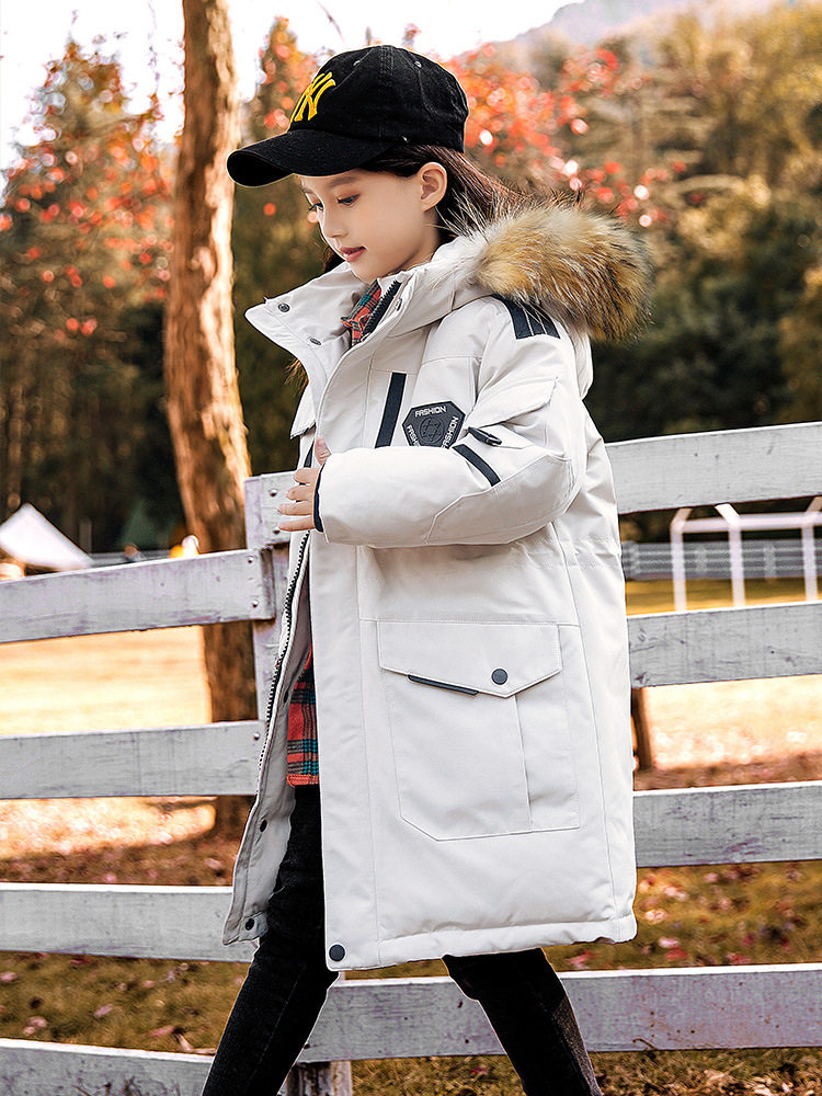 英国next sara儿童羽绒服2025冬季新款男女童洋气加厚中长款外套,淘宝优惠券,粉丝福利购,淘宝优惠卷