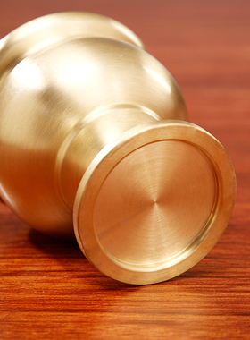 敬神供酒杯上供关公黄铜酒杯供奉