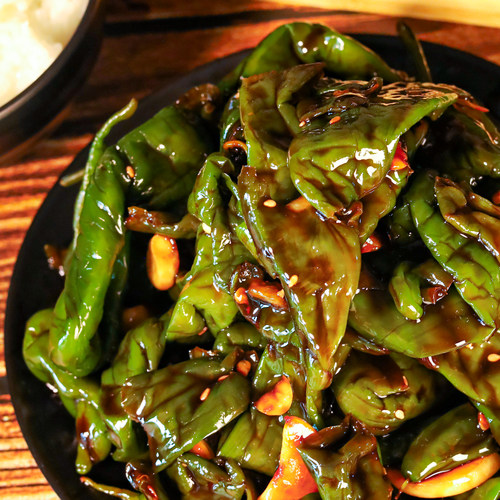 东北咸菜香辣脆咸菜酱腌辣椒下饭菜开袋即食香脆爽口辣椒咸菜 - 图0