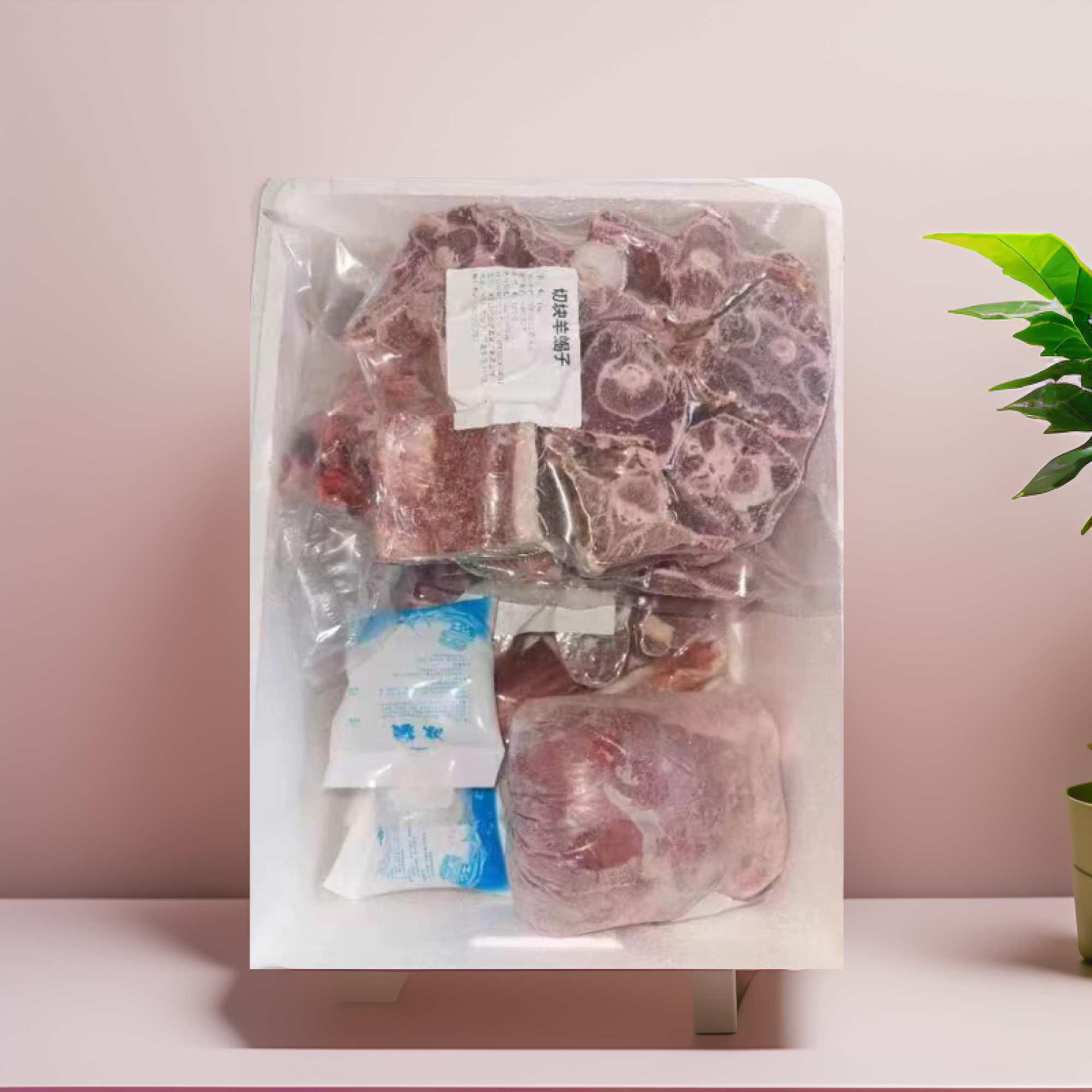 河北坝上新鲜羊肉年货过年礼盒10斤羊蝎子羊排块羊前腿块羊后腿肉