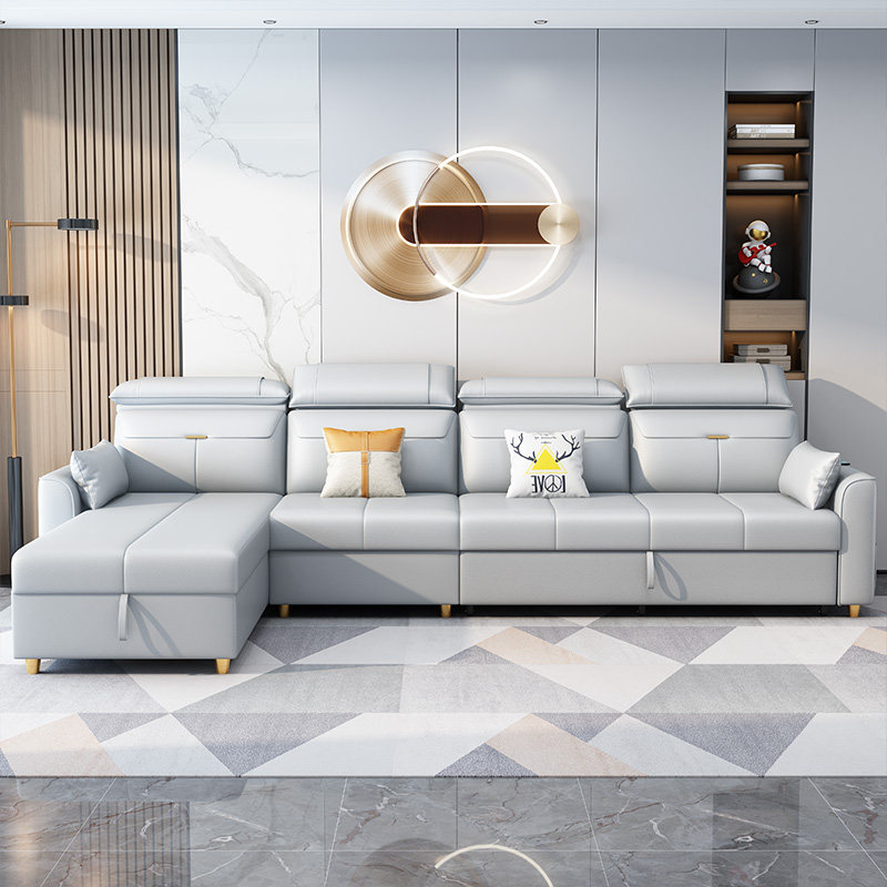 奶油风科技多功能小户型布沙发床 以梵沙发床