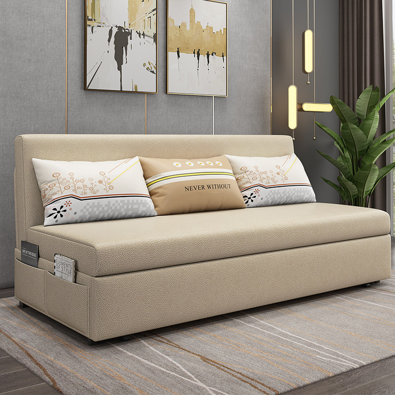 免洗科技布现代简约小户型沙发床 以梵沙发床
