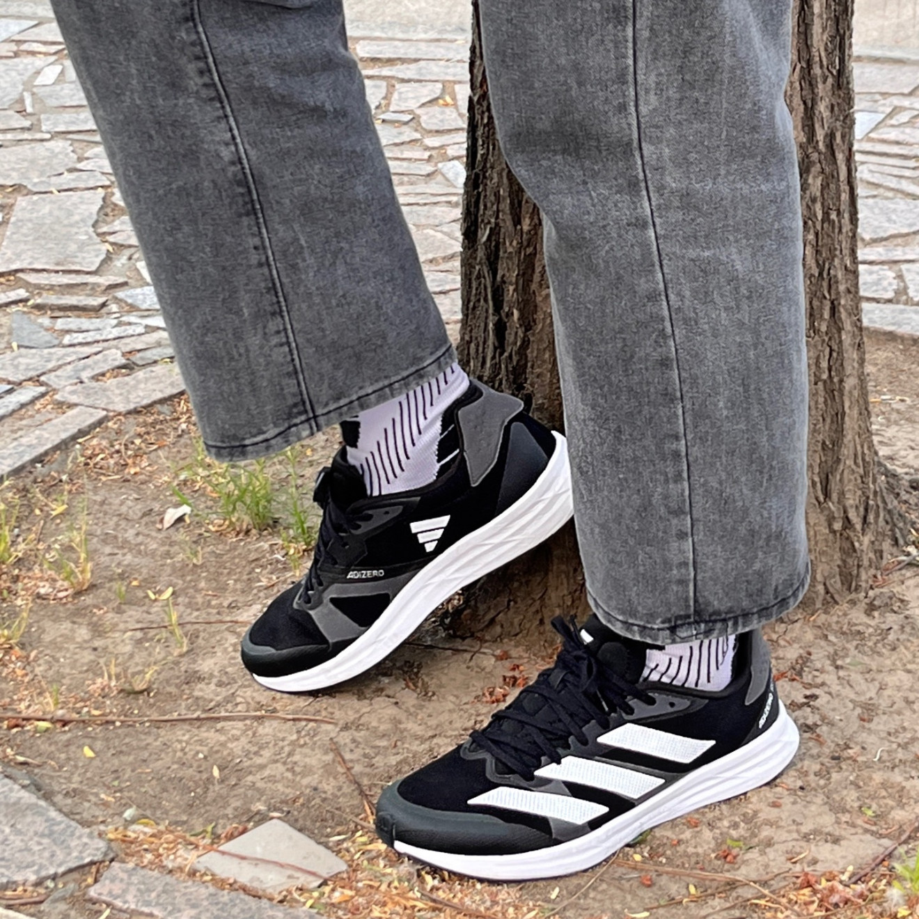 可以体育 阿迪达斯adidas Adizero RC 4舒适百搭网布织物跑步鞋