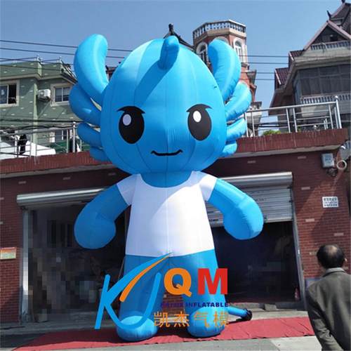 户外企业充气吉祥物气模 广告气模人 固定行走充气卡通充气模型 - 图0