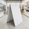 Customized foldable hole board tool hanging shelf