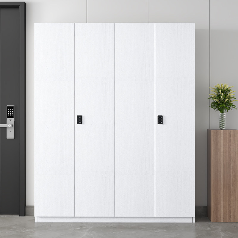 鞋柜收纳柜一体靠墙家用门口带密码锁外楼道电梯口实木门外走廊柜,淘宝优惠券,粉丝福利购,淘宝优惠卷