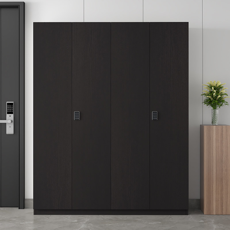 鞋柜收纳柜一体靠墙家用门口带密码锁外楼道电梯口实木门外走廊柜,淘宝优惠券,粉丝福利购,淘宝优惠卷