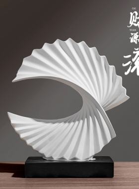 简约现代财源滚滚摆件客厅高档