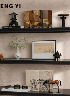 诚艺新中式中古风禅意茶室摆件