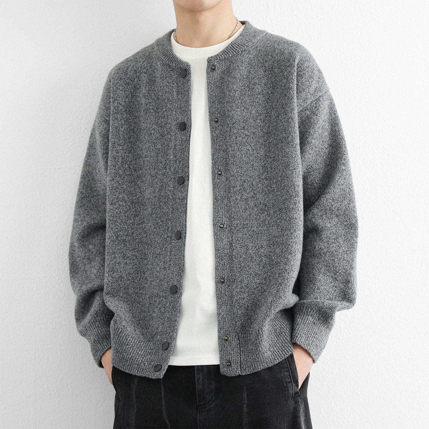 重磅针织开衫外套男款秋冬季美式复古情侣款毛衣慵懒风宽松可外穿,淘宝优惠券,粉丝福利购,淘宝优惠卷