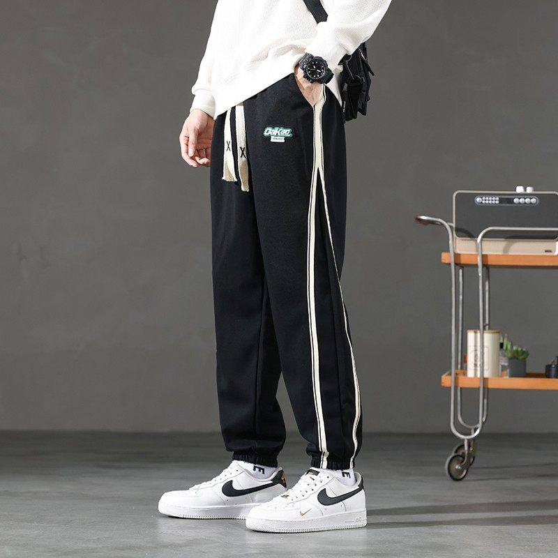 秋冬季青少年长裤子加绒男孩初中高中学生休闲运动裤大童2025卫裤,淘宝优惠券,粉丝福利购,淘宝优惠卷