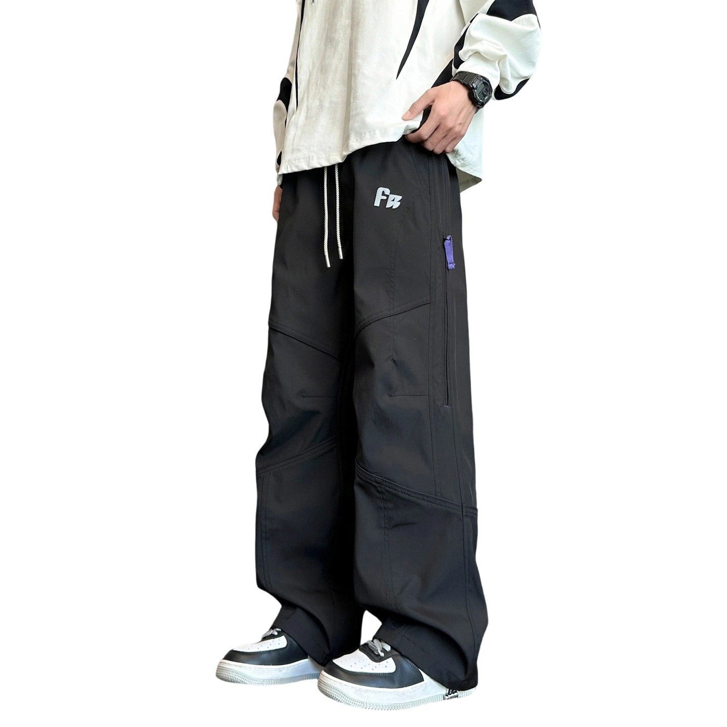 秋冬款工装裤子男孩高中初中学生加绒加厚青少年大童直筒休闲长裤,淘宝优惠券,粉丝福利购,淘宝优惠卷