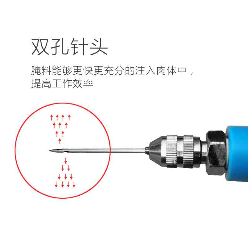 烧烤羊腌肉注射机盐水调料电动高压注汁器腌料卤汁烤肉自动入味机 - 图3