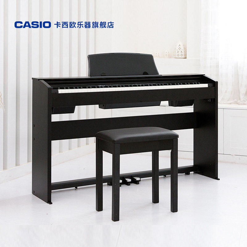 casio px-770旗舰店88键重锤电钢琴 卡西欧乐器数码钢琴